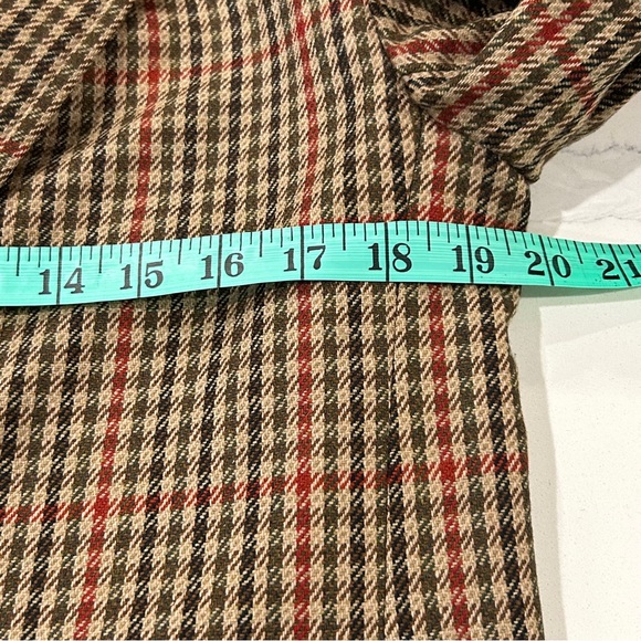 Vintage Orvis 100% Wool Tweed Houndstooth Field Jacket - Picture 12 of 17